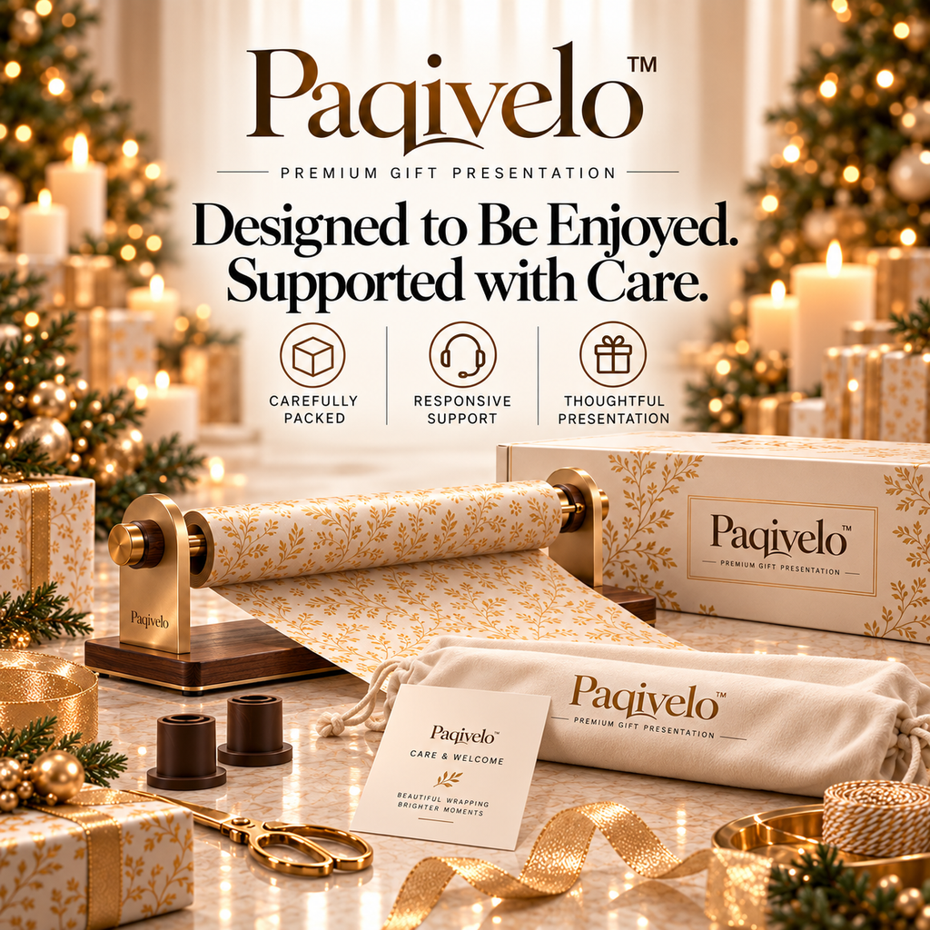 Paqivelo™ Gift Wrap Tension Stand