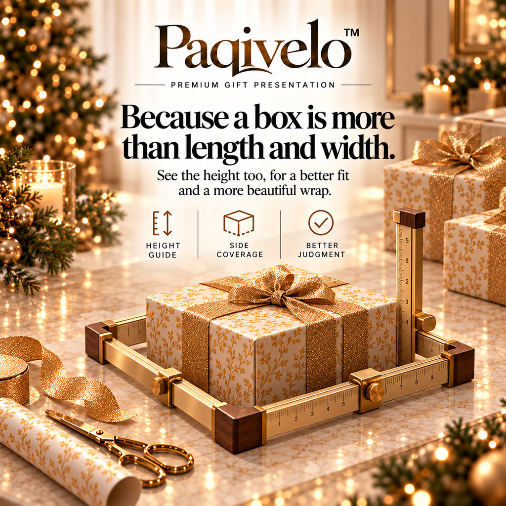Paqivelo™ Gift Box Sizing Frame