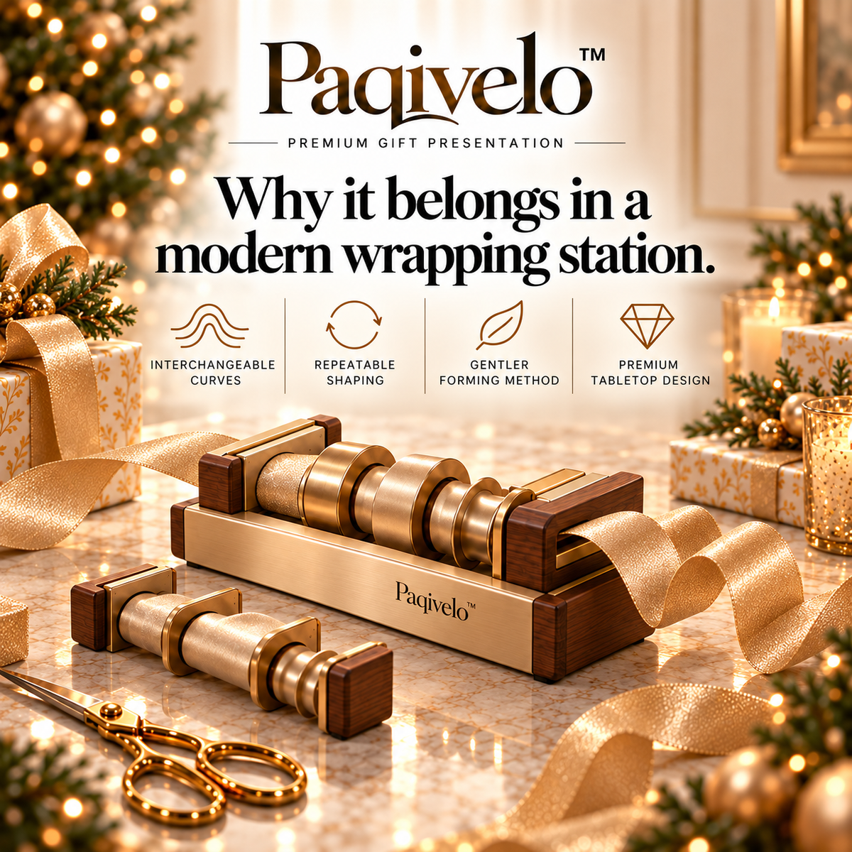 Paqivelo™ Ribbon Curling Sculpture Tool