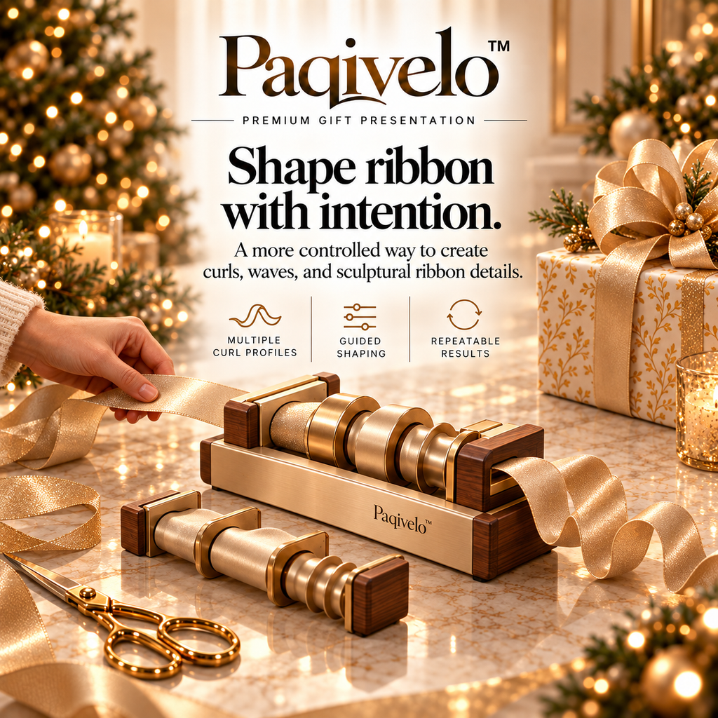 Paqivelo™ Ribbon Curling Sculpture Tool