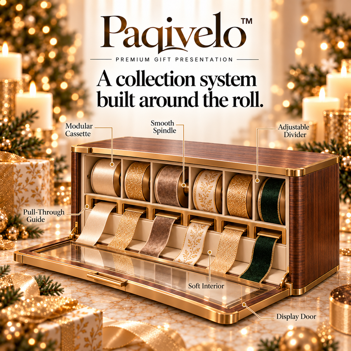 Paqivelo™ Modular Ribbon Library
