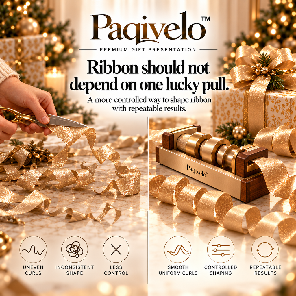Paqivelo™ Ribbon Curling Sculpture Tool