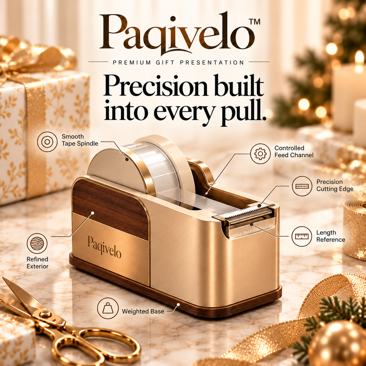 Paqivelo™ Invisible Tape Applicator