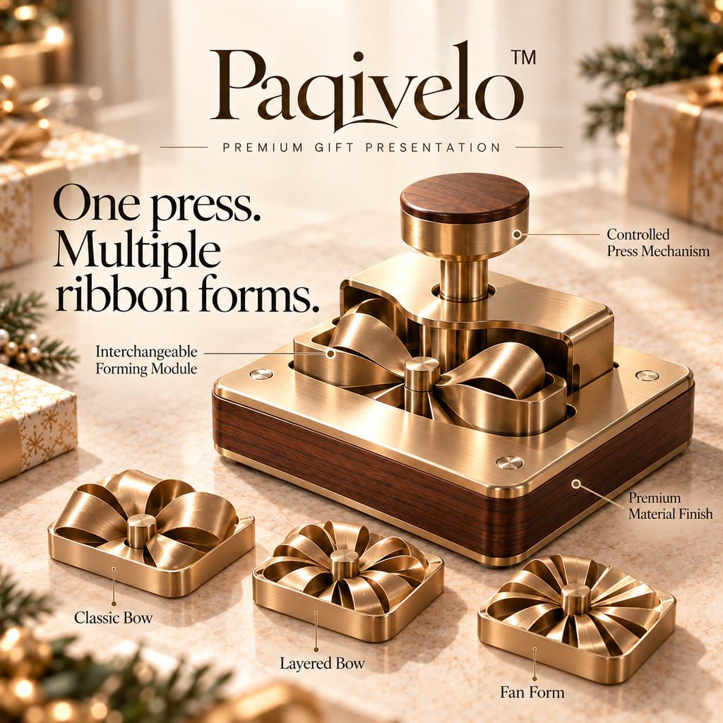 Paqivelo™ Ribbon Sculpting Press