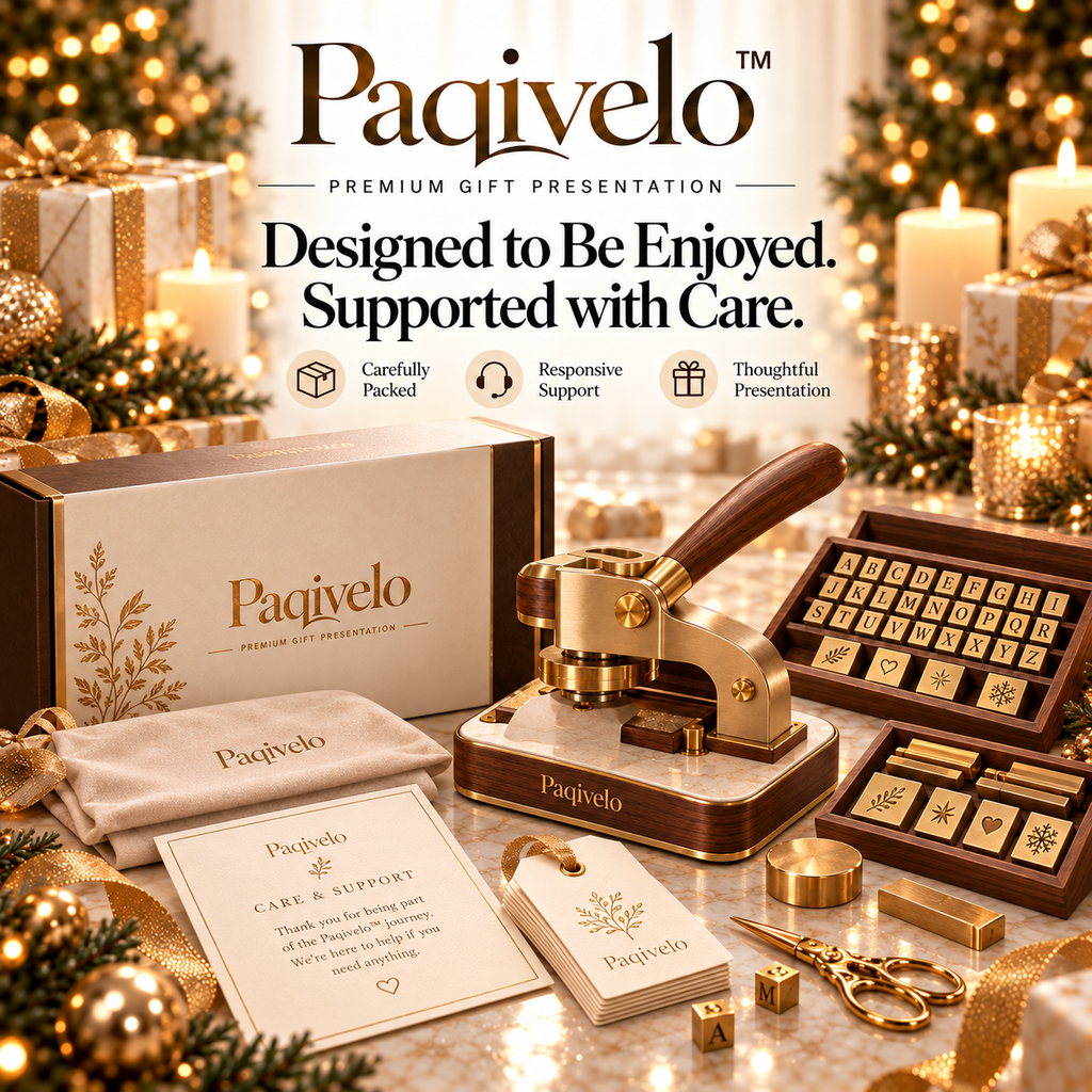 Paqivelo™ Gift Tag Embossing Atelier