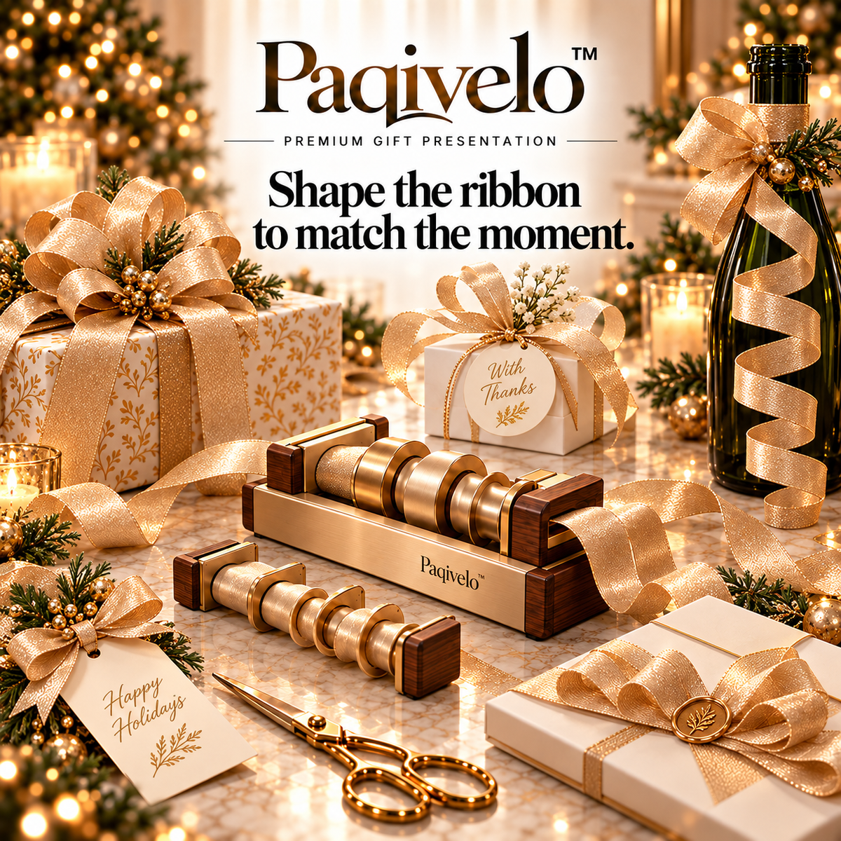 Paqivelo™ Ribbon Curling Sculpture Tool
