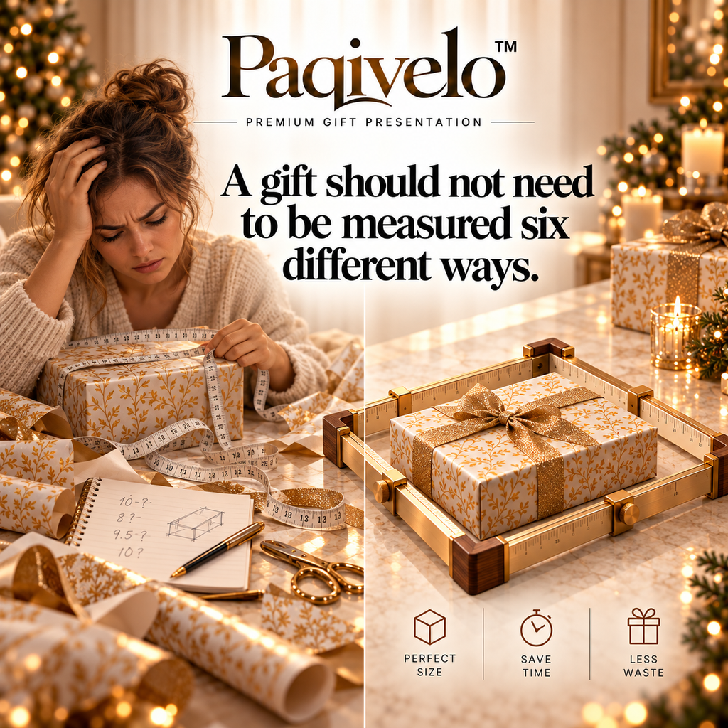 Paqivelo™ Gift Box Sizing Frame