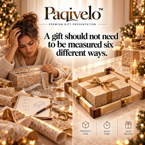 Paqivelo™ Gift Box Sizing Frame