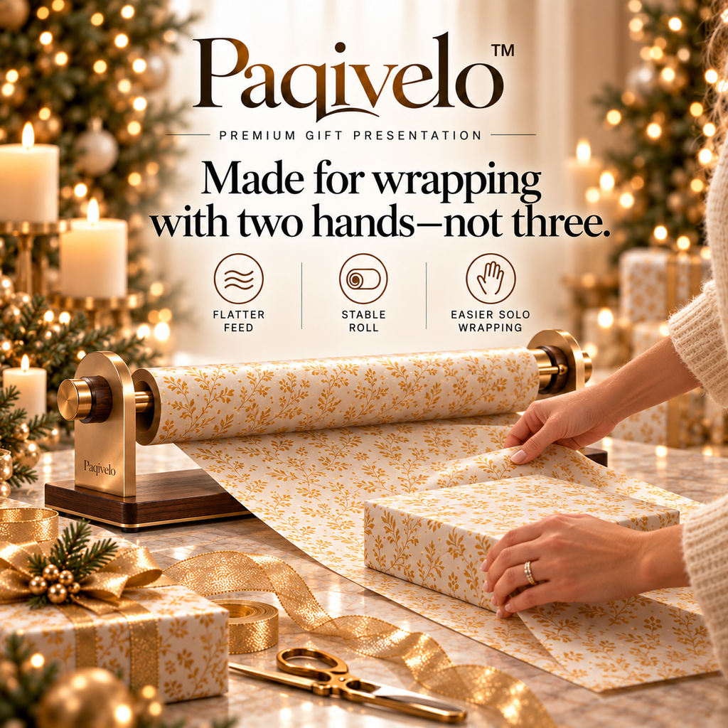 Paqivelo™ Gift Wrap Tension Stand