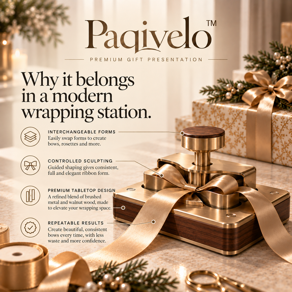 Paqivelo™ Ribbon Sculpting Press