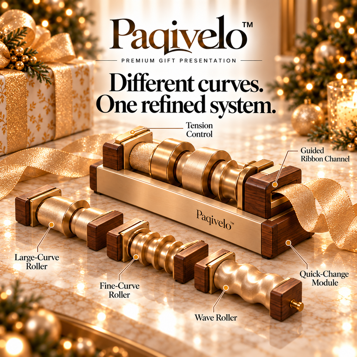 Paqivelo™ Ribbon Curling Sculpture Tool