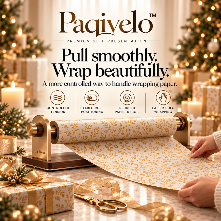 Paqivelo™ Gift Wrap Tension Stand